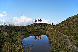 Wanderer am Fellhorn - Bernhard Saalfeld